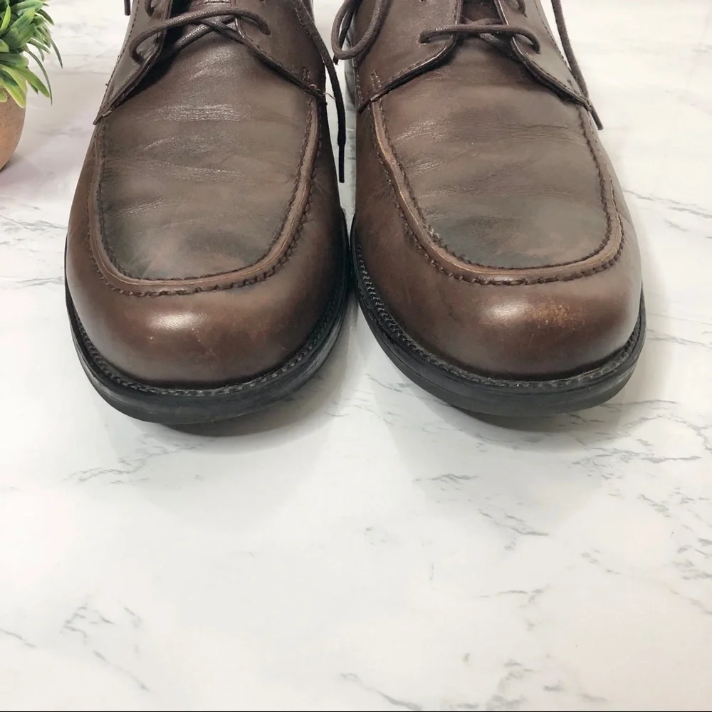 G. H. Bass leather ‘Sheldon’ oxfords, dark brown